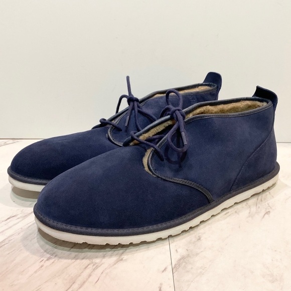 UGG Men’s Maksim Blue Chukka Lace Up Shoes 18 main image 10